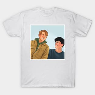 Nick and Charlie - heartstopper T-Shirt